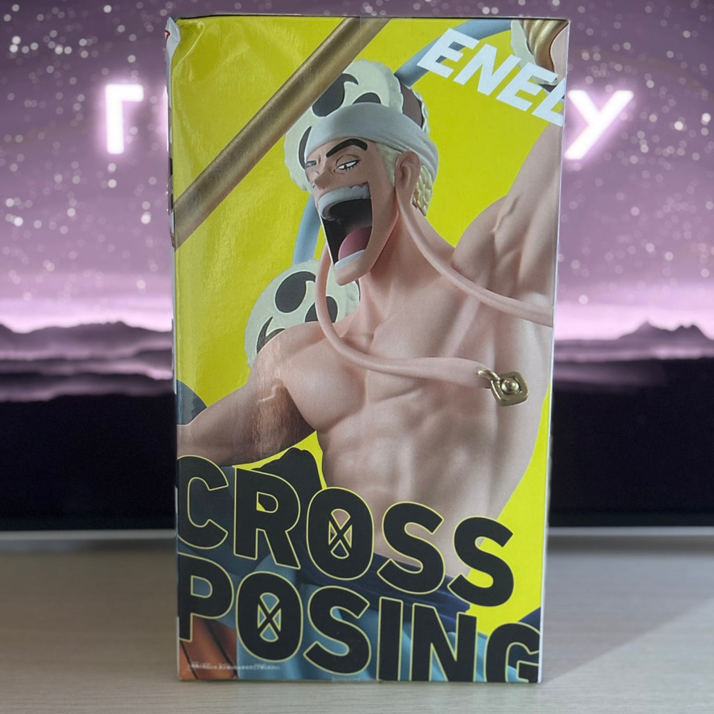 Figurine One Piece – Enel – Cross Posing – 22 cm
