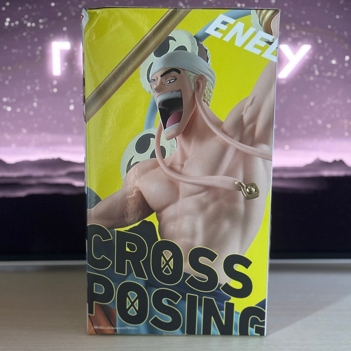 Figurine One Piece – Enel – Cross Posing – 22 cm