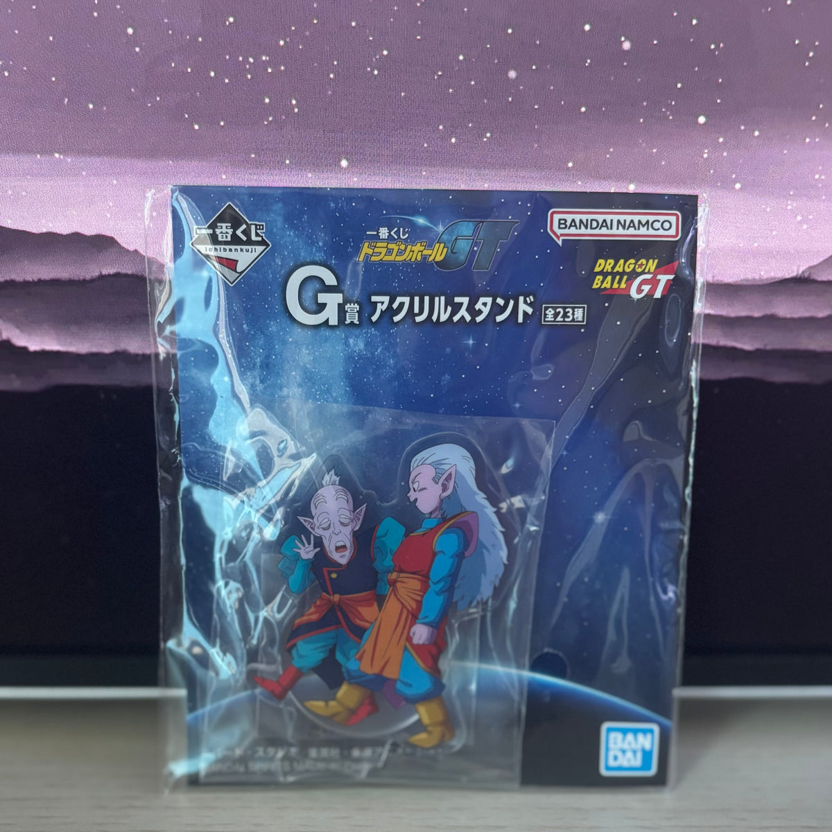 Support acrylique Dragon Ball GT – Ichiban Kuji Prix G – Personnage au choix