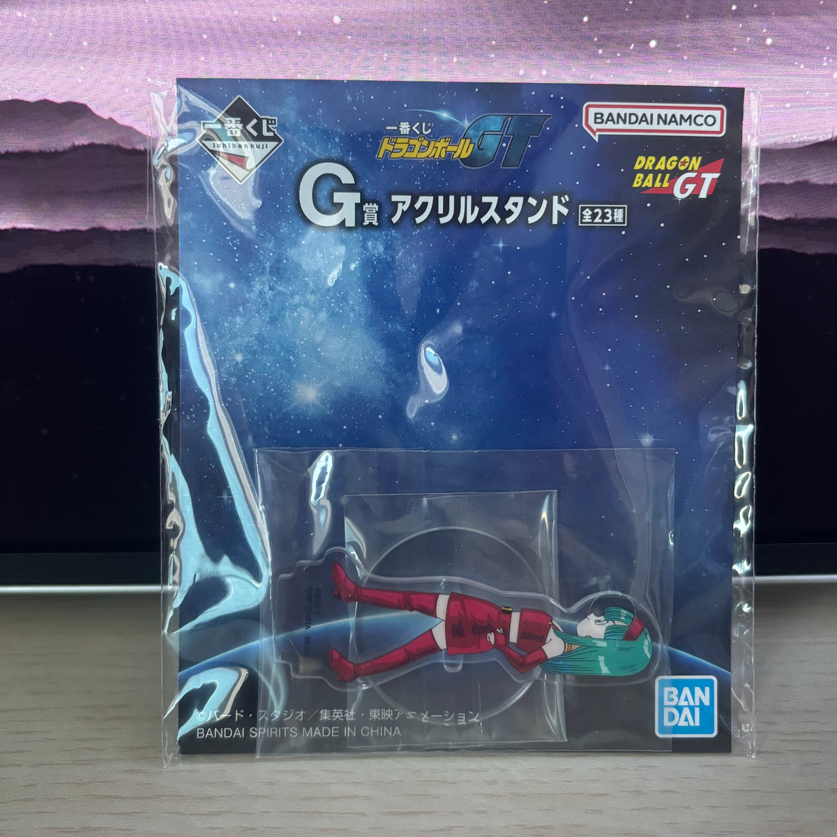 Support acrylique Dragon Ball GT – Ichiban Kuji Prix G – Personnage au choix